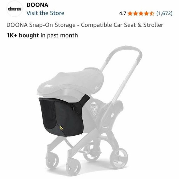 Doona Snap-On Storage - Picture 3 of 3